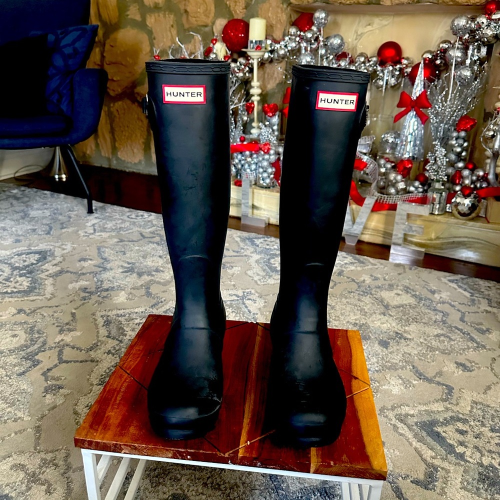 Hunter rain boots